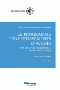 programme des investissements d’avenir : une démarche exceptionnelle