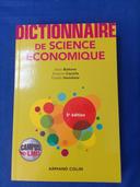Dictionnaire de science économique