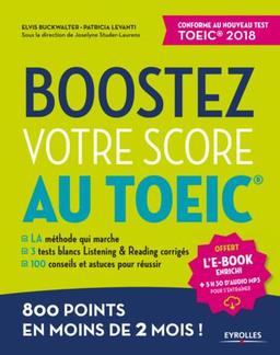 Boostez votre score au TOEIC ; 800 points en moins de 2 mois