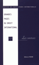 Grandes pages du droit Volume 2, Les sources
