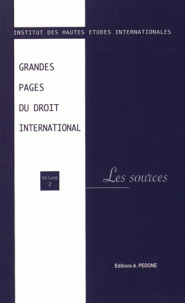 Grandes pages du droit Volume 2, Les sources