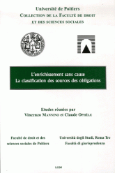 cause La classification des sources des obligations