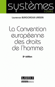 Convention européenne des droits de l’homme 2e édition