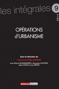 Opérations d’urbanisme