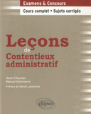Leçons de contentieux administratif