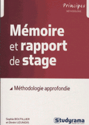 rapport de stage Méthodologie approfondie