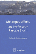 offerts au professeur Pascale Bloch