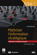 Maîtriser l’information stratégique Méthodes techniques d’analyse