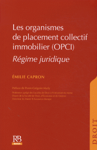organismes de placement collectif immobilier : régime juridique