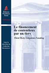 financement de contentieux par un tiers