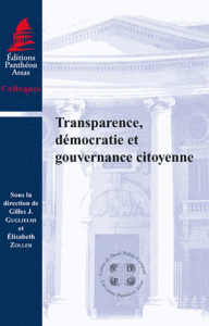 Transparence démocratie gouvernance citoyenne