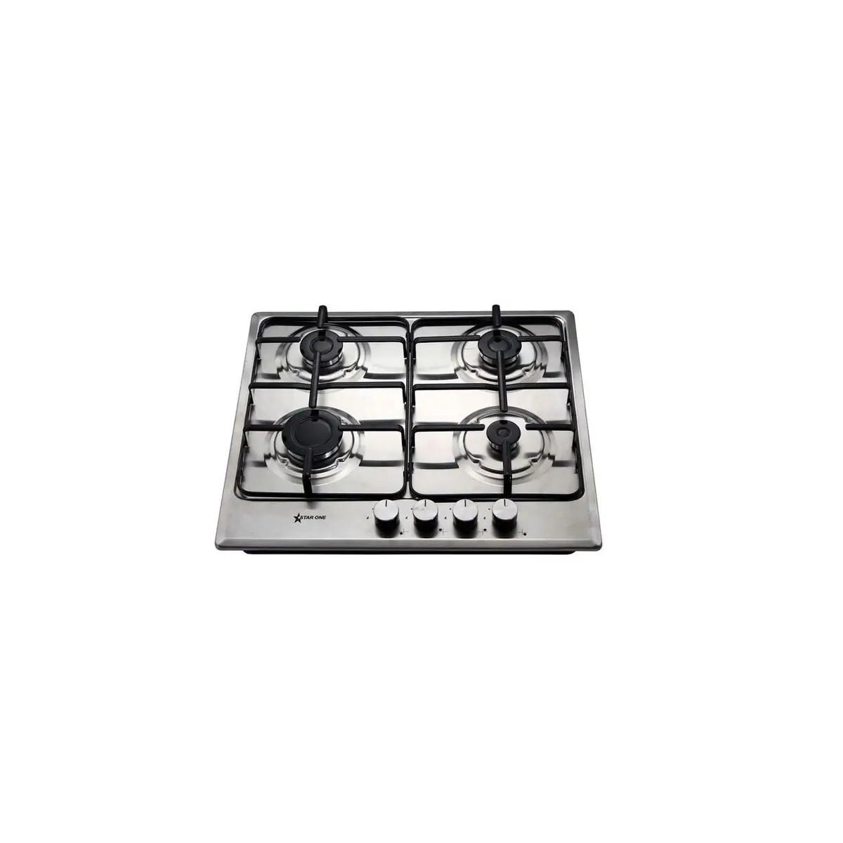 Starone Plaque St-400X-T 4 Feux Inox