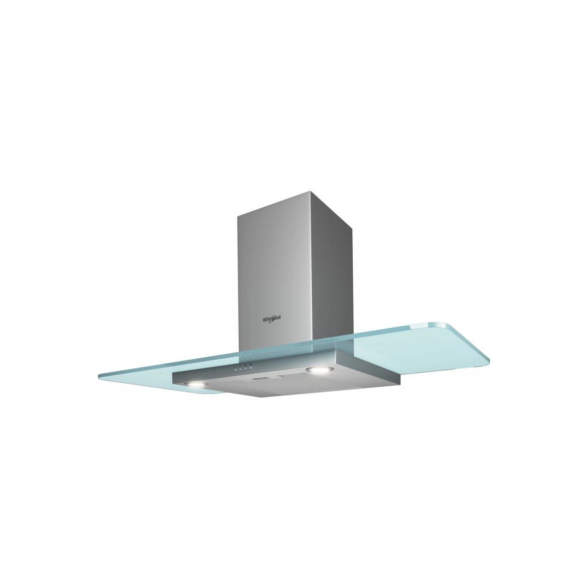Whirlpool Murale En Verre 90Cmwhfg 94 F Lm X