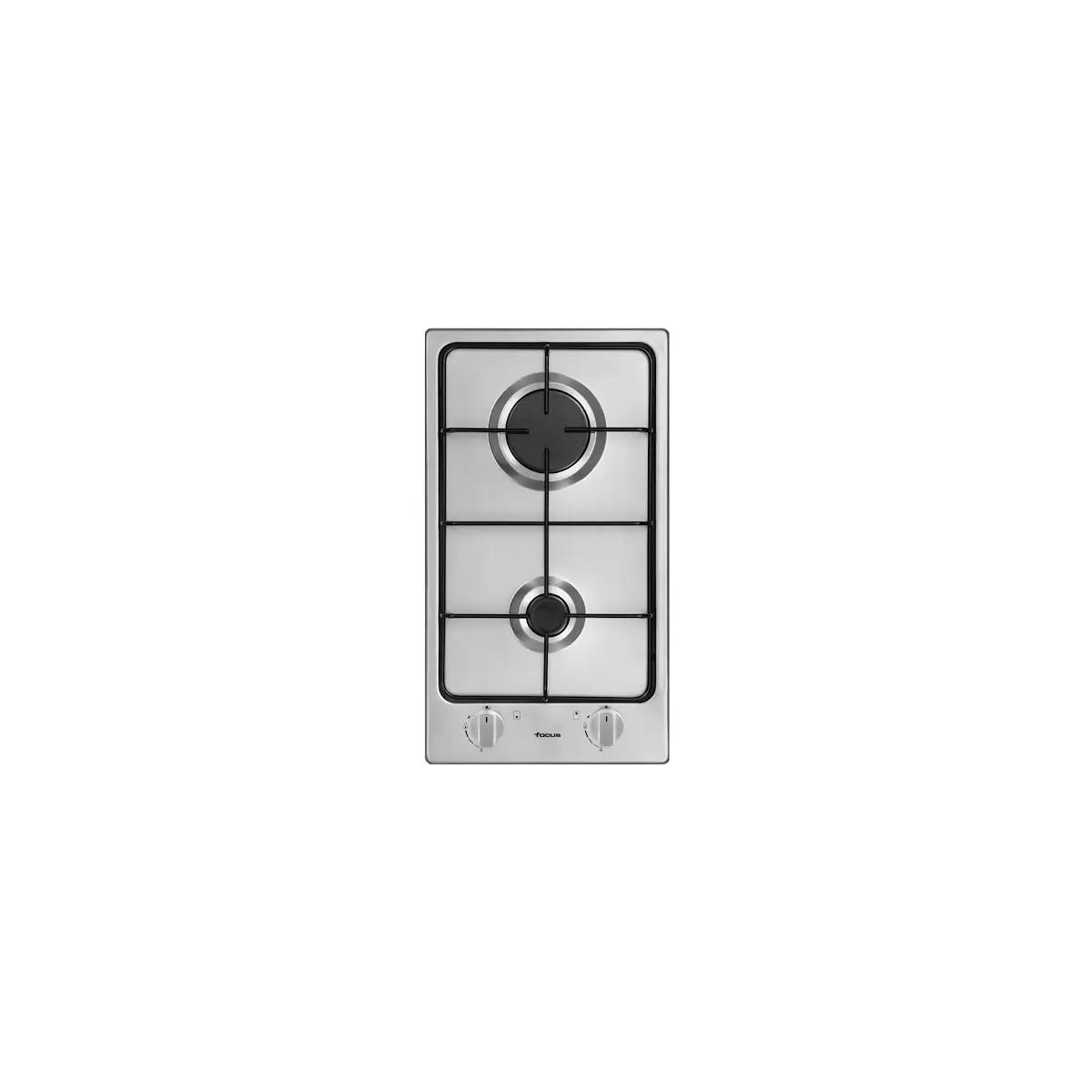 Focus Plaque 2 FEUX GAZ INOX F.813X