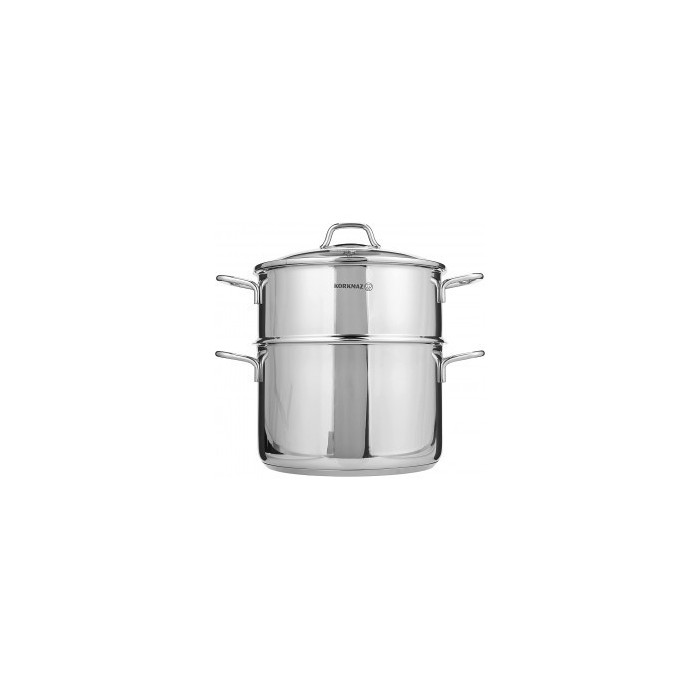 Couscoussier KORKMAZ Perla 6,9 Litres Inox