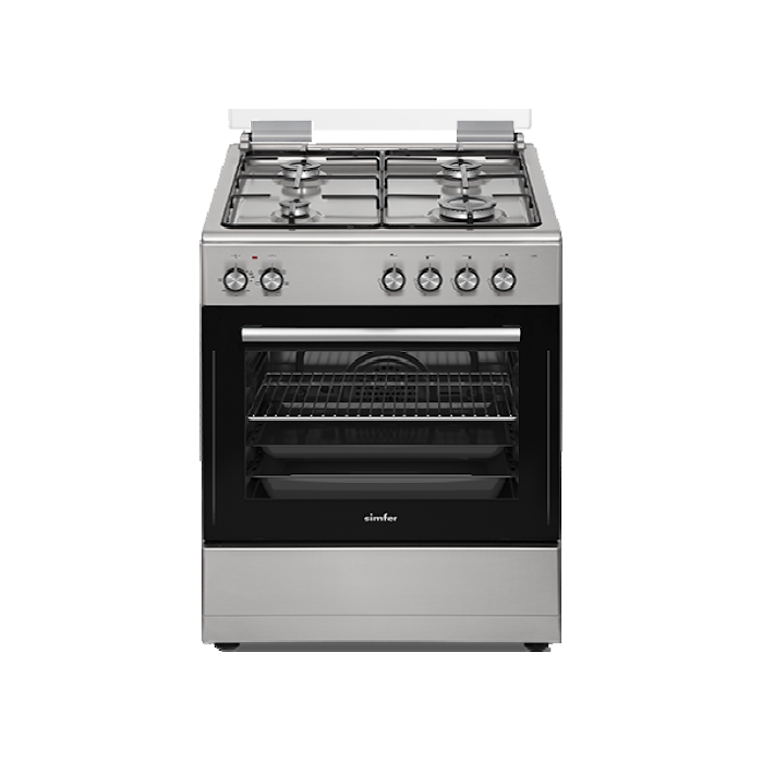 CUISINIERE SIMFER 60 INOX TERMO CHALEUR TOURNANTE