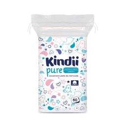 Cleanic Kindii Cotons Rectangulaires Pour Bébé 60 Pièces