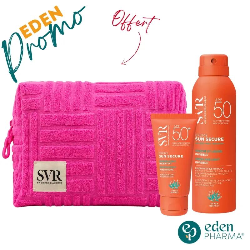 SVR PACK SUN SECURE CREME SPF50+ + SUN SECURE BRUME SPF50+ 200ML