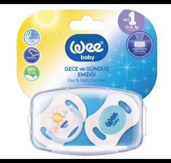 Wee Baby Baby Day Night 2 Sucettes 0-6m 152