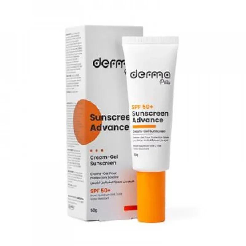 Derma PELLA SUNSCREEN ADVANCE GEL SPF50+ 50G