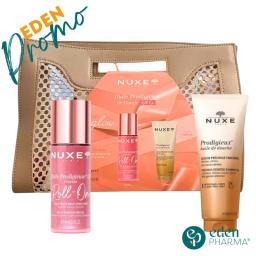 Nuxe SAC HUILE PRODIGIEUSE FLORALE ROLL-ON + PRODIGIEUSE HUILE DE DOUCHE 200ML
