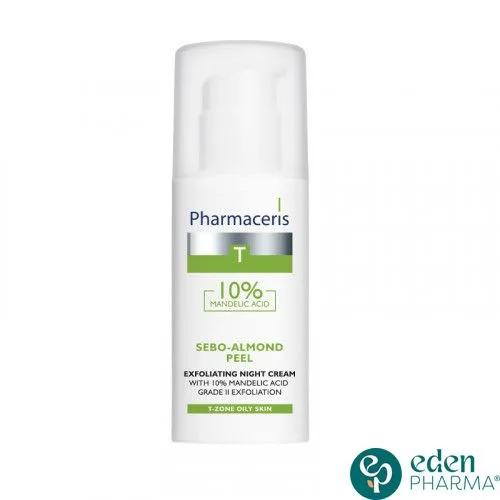 Pharmaceris T Sebo-Almond Peel Creme de Nuit Exfoliante