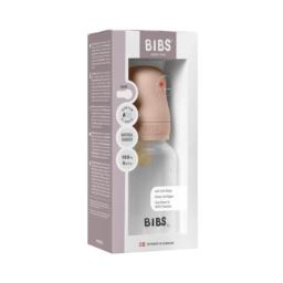 Bibs BIBERON BOTTLE LATEX SLOW FLOW BLUSH 0M+