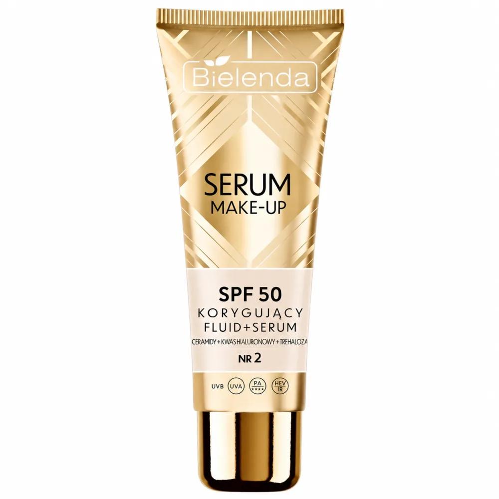 Bielenda Serum Correctif Make Up Fluid SPF50 N2 Natural Beige 30
