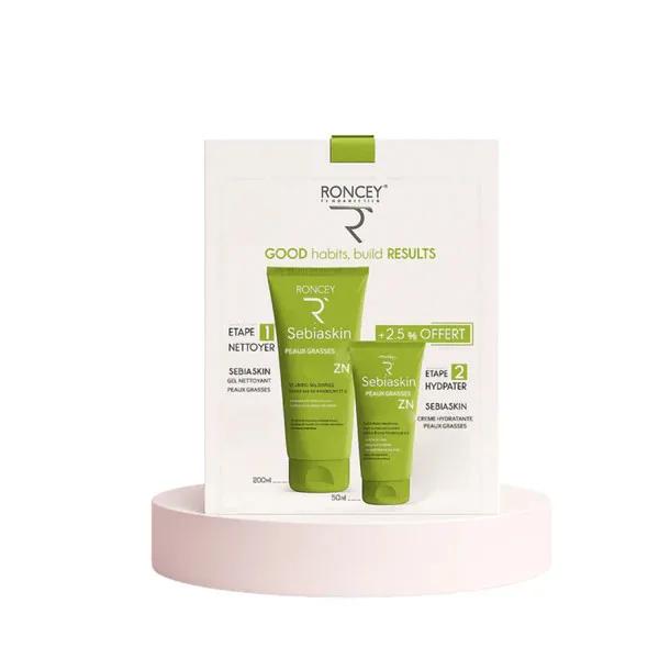 Roncey Coffret Sebiaskin Gel + Hydratante 50 ml