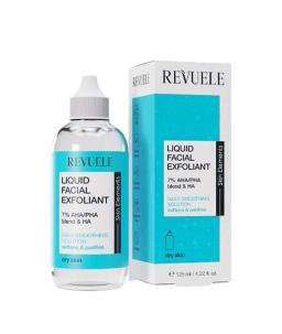 Revuele Liquid Facial Exfoliant 7% Aha pha Blend + Ha Peaux Sèches