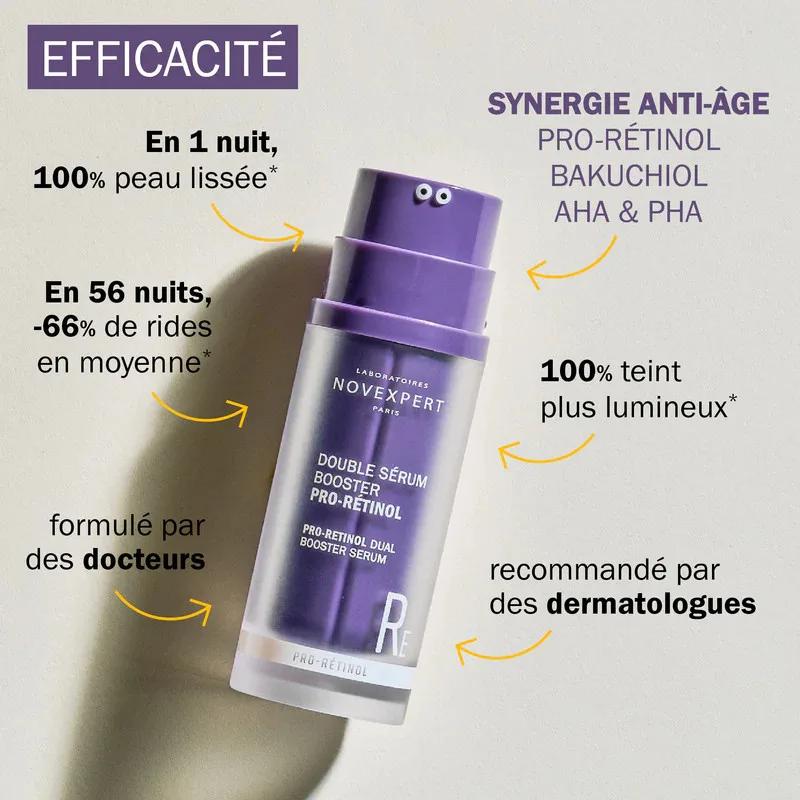 NOVEXPERT Double Sérum Booster Pro-Rétinol