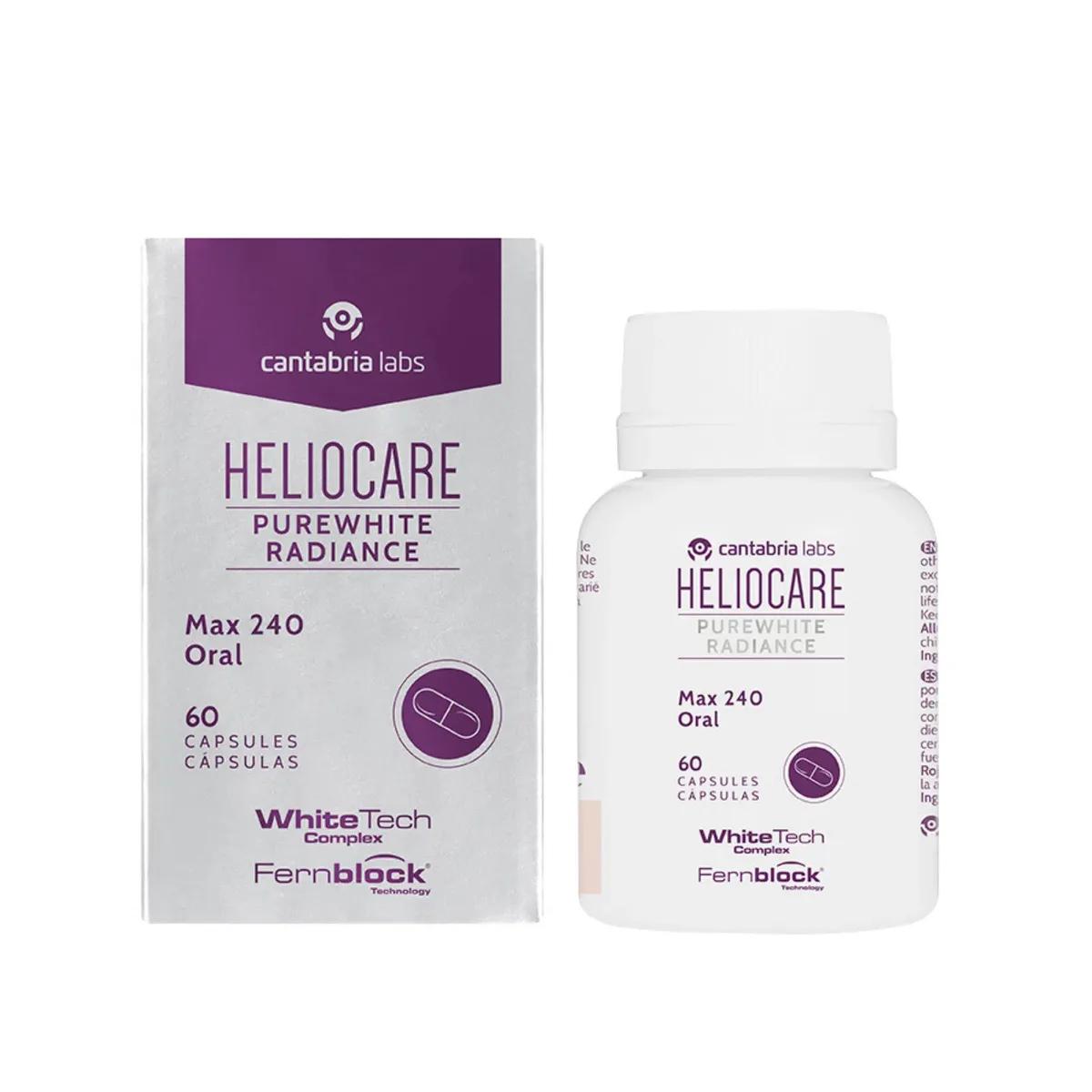 Heliocare PURE RADIANCE 240MG FERNBLOCK 60 CAPSULES