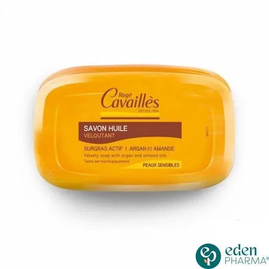Rogé Cavaillès Cavailles Savon Huile Veloutant Argan Amande Peaux Sensibles 115