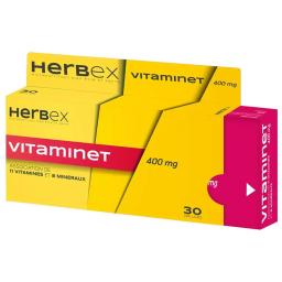 Herbex Vitaminet 30 Gélules