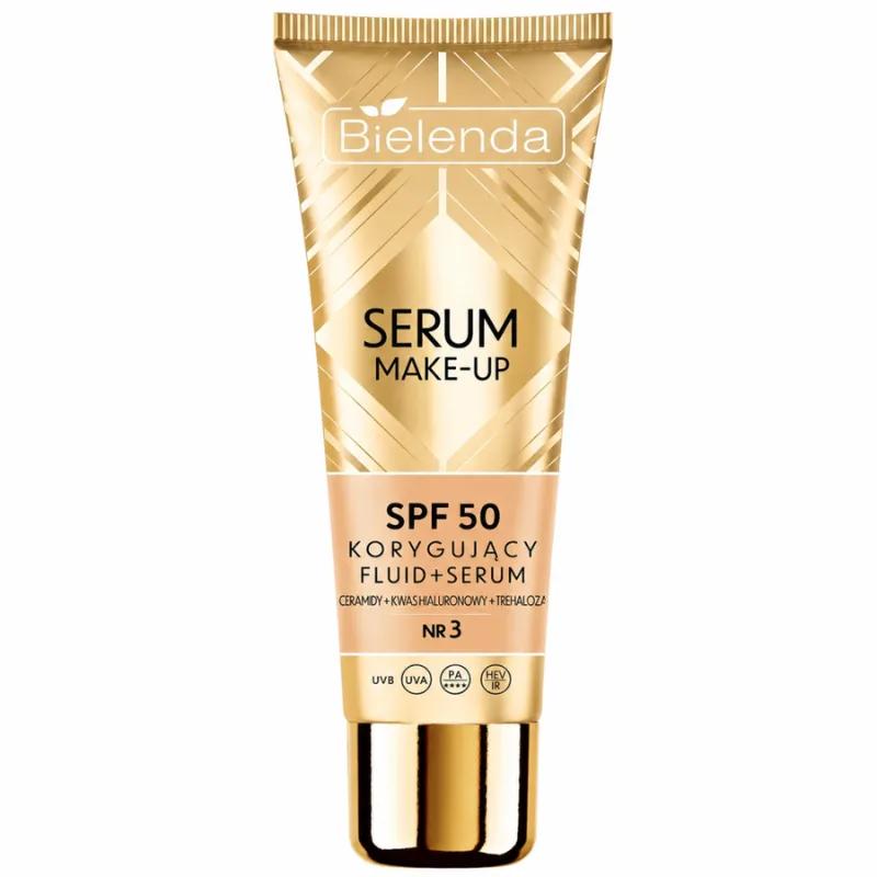 Bielenda Serum Correctif Make Up Fluid SPF50 N3 Sunny Beige