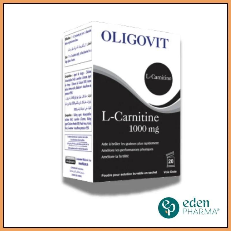 Vital L-Carnitine 1000 mg Boite de 20 Sachets