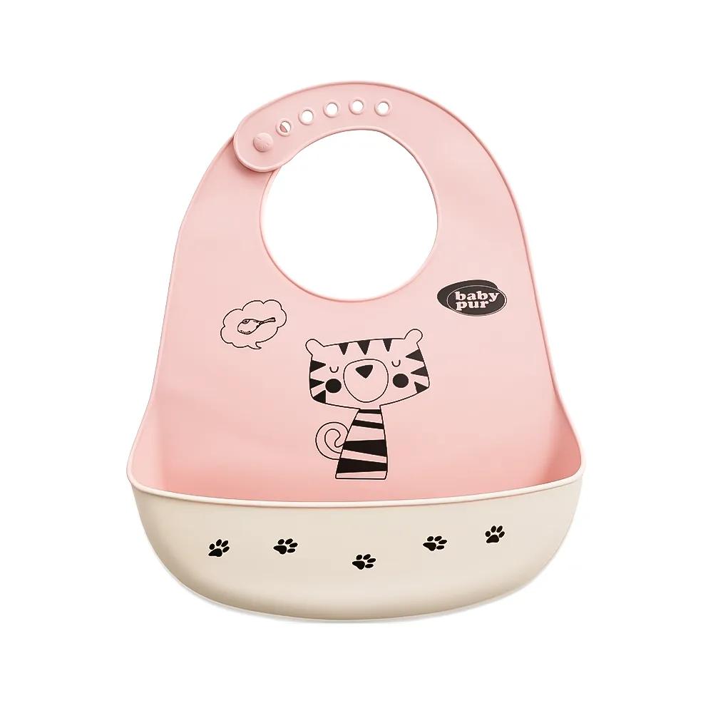 Baby Pur Pur Bavoir en Silicone Ref 76950
