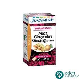 Juvamine Maca Gingembre Ginseng de Siberie 40