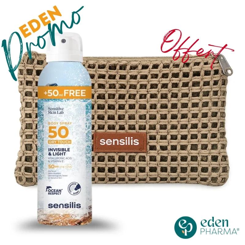 Sensilis Sun Secret Body Spray Toucher Sec SPF50+ + TROUSSE