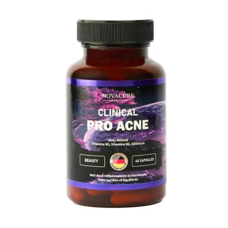 NOVACURE  CLINICAL PRO ACNE CAPSULES B 60