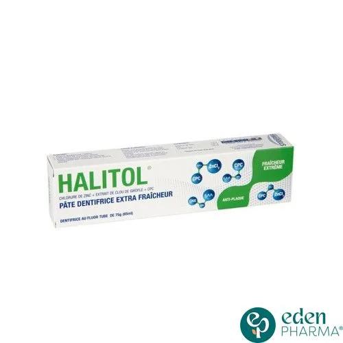 Stoderma Halitol Pate Dentifrice Extra Fraicheur Anti Plaque 75