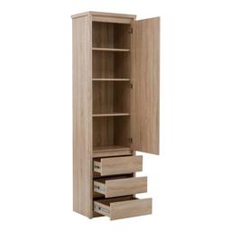 Bibliotheque 3 tiroirs 1 porte
