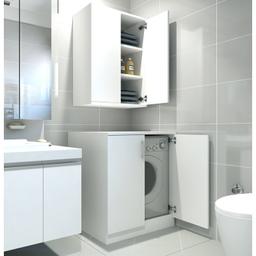 salle Meuble de bain machine à laver