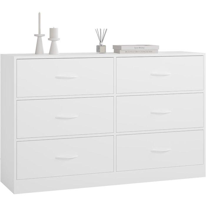 Commode De Rangement 6 Tiroirs