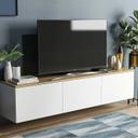 Meuble 160 cm Bois Mural Moderne