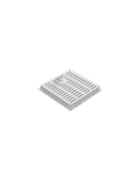 COUVERCLE + CADRE GRILLE 40