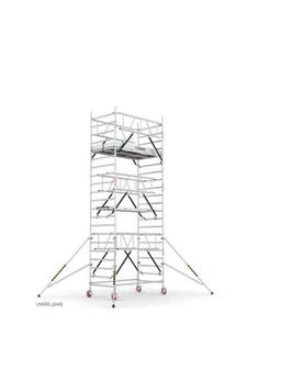 Echafaudage LN 650 PROTUBE Alu. PROFESSIONNEL 6.5MT 8.5MT