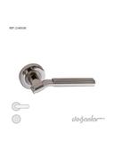 SATINE CHROME POIGNEE SUR ROSACE PT