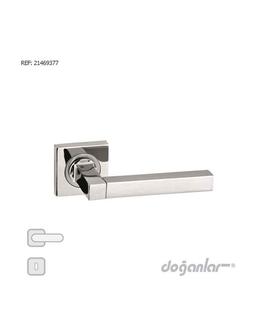 YALIN SATINE CHROME POIGNEE SUR ROSACE PT