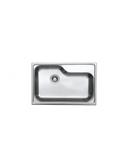 EVIER ENCASTRE INOX 1BAC 78X51 DXT 780.500 GT 10K